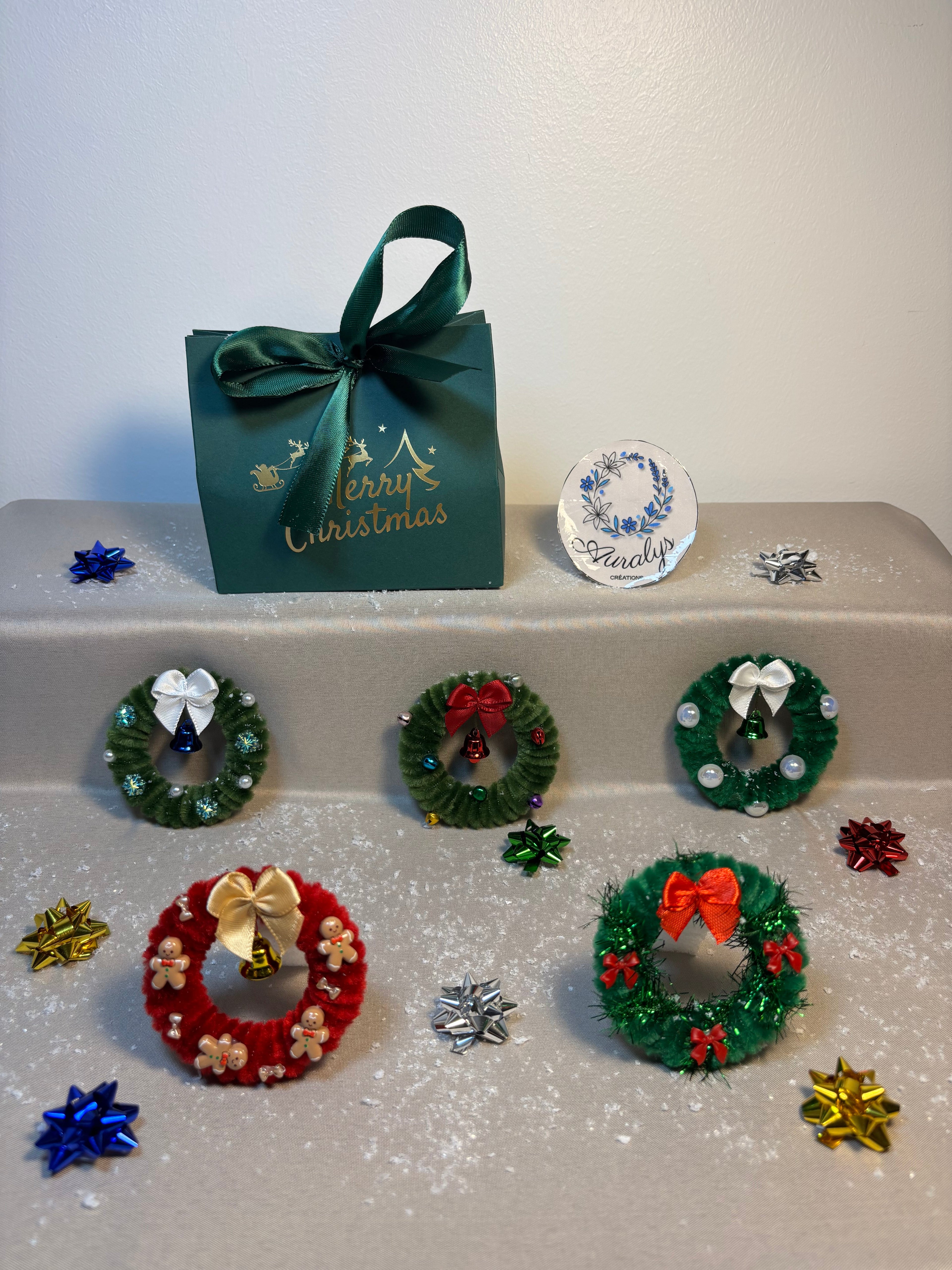 SET 5 mini couronnes Auralys Créations